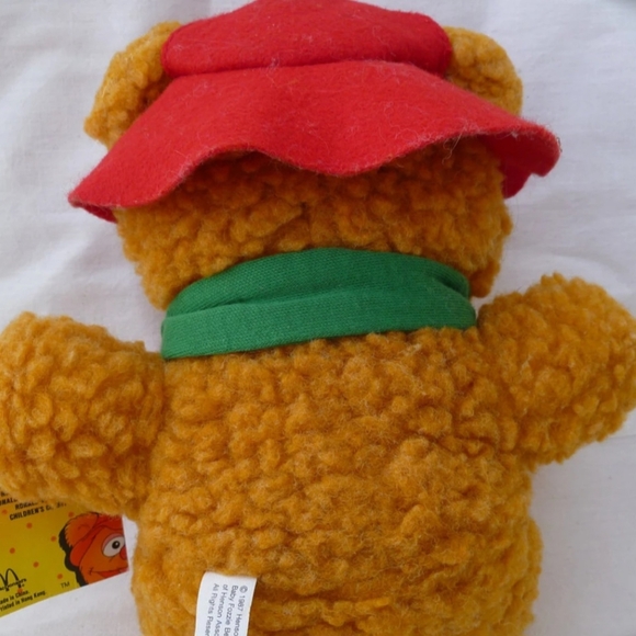 McDonalds Happy Meal Muppets Baby Fozzie Bear 1988 with Tags Stuffed Toy Doll - Picture 6 of 6